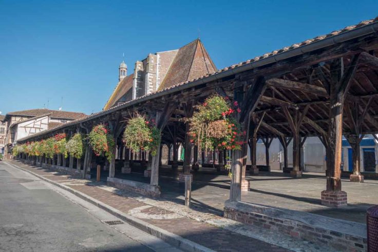 Les halles de Chatillon sur Chalaronne