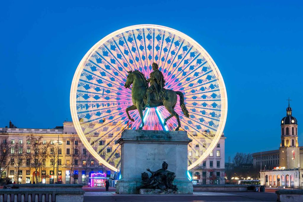 Statue de Louis XIV place Bellecour