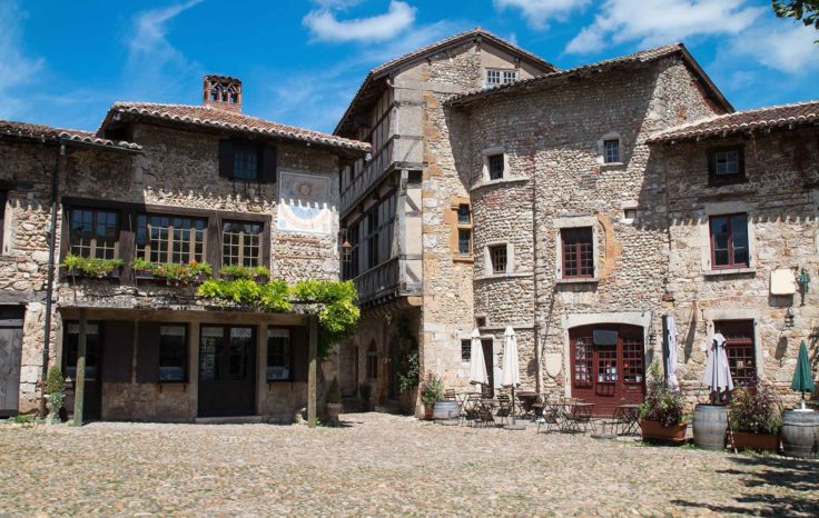 Village de Pérouges dans l'Ain